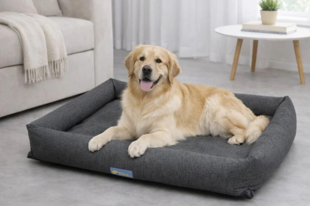 A escolha de uma cama para cachorro idoso exige critérios focados em reduzir o esforço físico e a sensibilidade articular, criando uma estrutura de suporte que compense as limitações da senilidade.